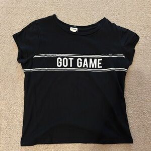 Got Game Baby Tee Size Small
